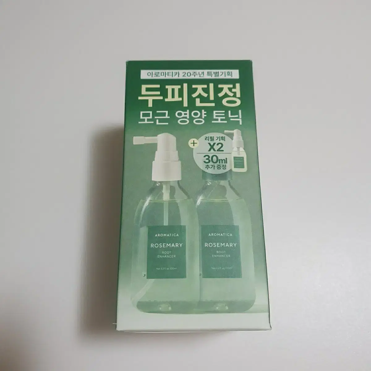 아로마티카 로즈마리 루트 인핸서 100ml 더블기획(+30ml) 두피토닉